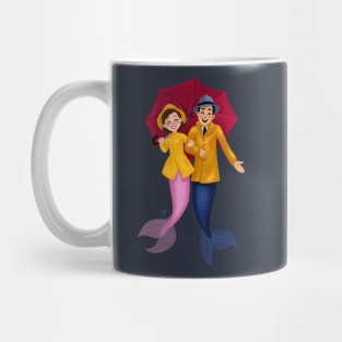 Singing in the Rain Mermaids Mug